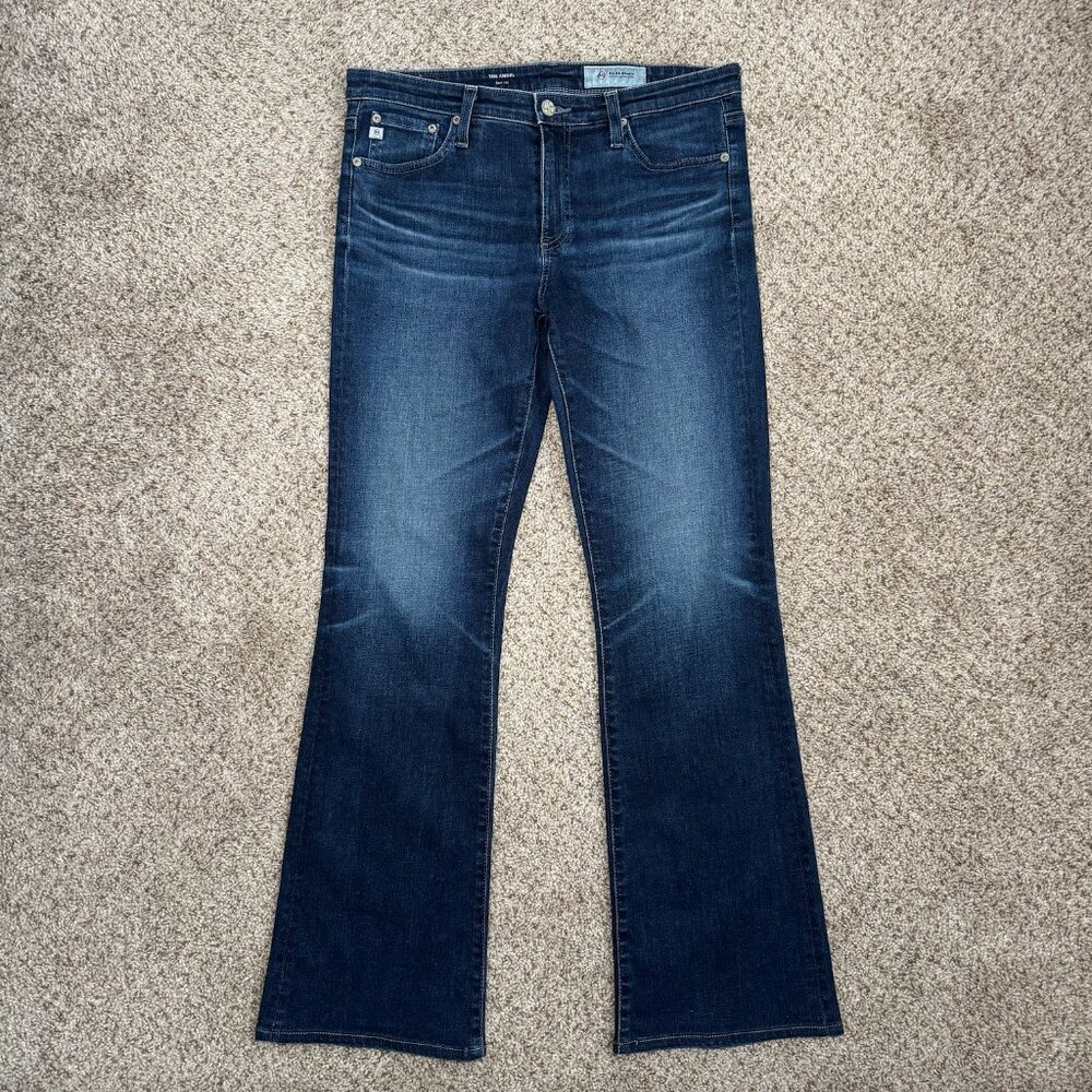 AG Adriano Goldschmied The Angel Bootcut Jeans Dark Wash Size 30 regular flare